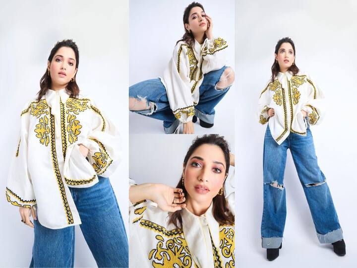 Tamannaah latest photos: நடிகை தமன்னாவின் லேட்டஸ்ட் க்ளிக்ஸ்!