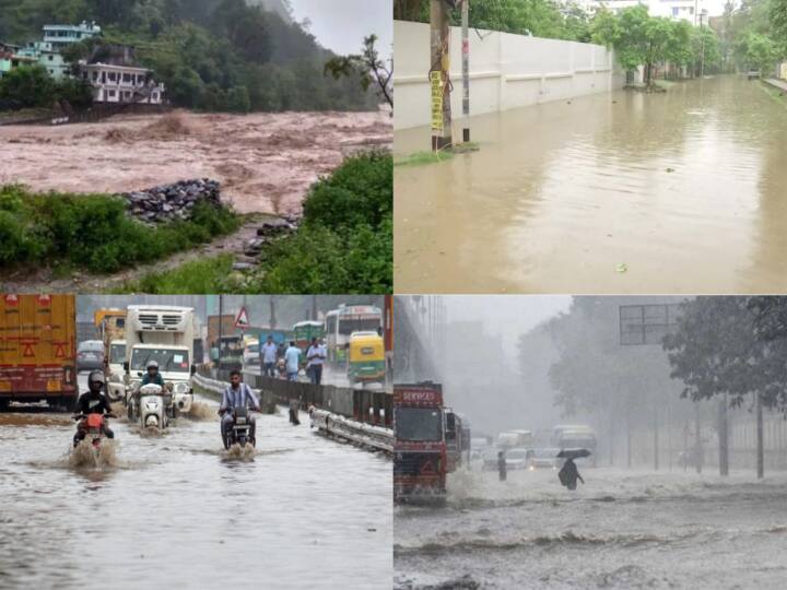 Heavy rains wreaked havoc from UP, Rajasthan to Delhi, thousands of houses were submerged UP Rain Update: किसानों को खून के आंसू रुला रही बारिश, हजारों घर डूबे, फसलें हुईं तबाह, जानें अपने राज्य का हाल