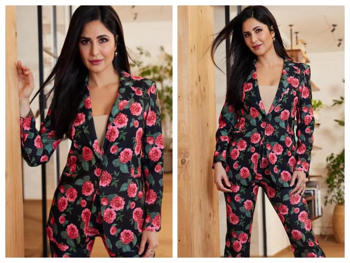 Katrina Kaif Photos: एक्ट्रेस कैटरीना कैफ की अपकमिंग फिल्म फोन भूत का धमाकेदार ट्रेलर रिलीज हो गया है. ट्रेलर लॉन्ट इवेंट में एक्ट्रेस का खूबसूरत अंदाज दिखा.