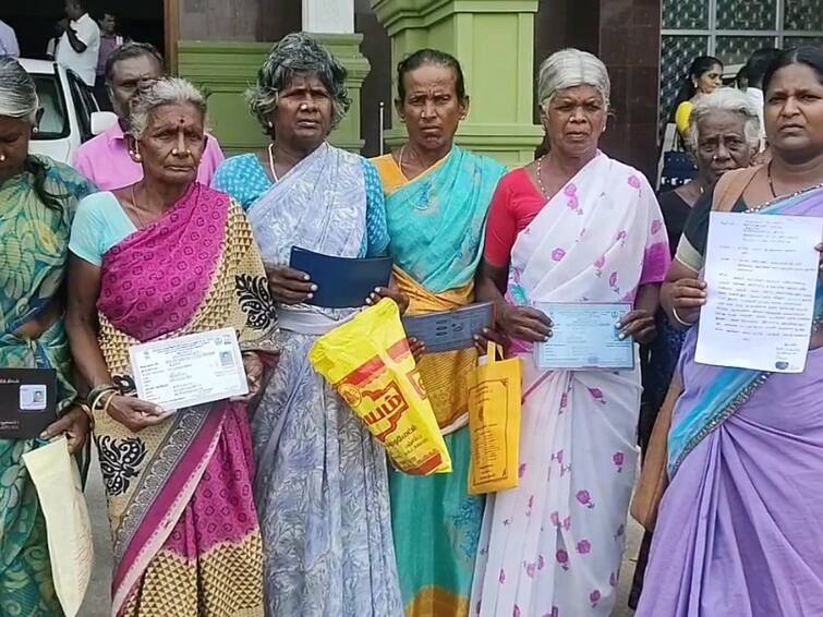 karur livelihood affected due to non provision of 100 day of work TNN 100 நாள் வேலை வழங்கப்படாததால் வாழ்வாதாரம் பாதிப்பு -  கரூர் குறைதீர் கூட்டத்தில் மனு
