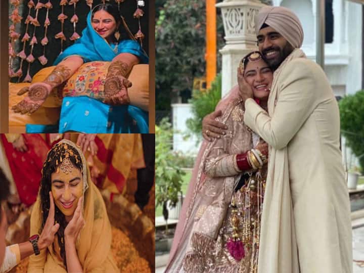 Priya Malik Wedding: 'बिग बॉस 9' फेम एक्‍ट्रेस प्रिया मलिक फाइनली शादी के बंधन में बंध गईं. हल्‍दी, मेहंदी समेत सभी वेडिंग फंक्‍शन की खूबसूरत तस्‍वीरें सामने आई हैं.