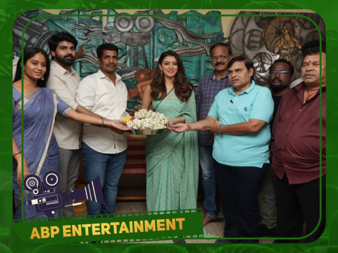 Actress Hansika : காமெடி கலந்த ஹாரர் படத்தில் அறிவியல் விஞ்ஞானியாக ஹன்சிகா.. இன்றுதான் இந்த தொடக்கம்.. Hansika to pair with Shirish in R. Kannan Direction for a Comedy Thriller film started shooting today with pooja Actress Hansika : காமெடி கலந்த ஹாரர் படத்தில் அறிவியல் விஞ்ஞானியாக ஹன்சிகா.. இன்றுதான் இந்த தொடக்கம்..