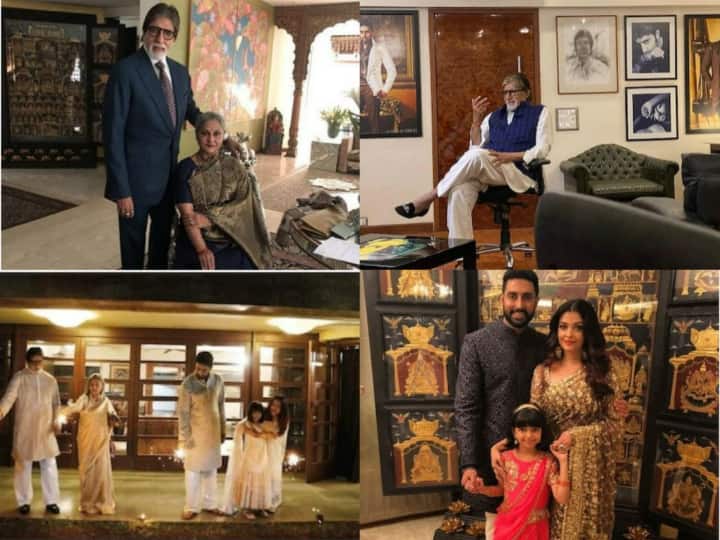 अमिताभ बच्चन का बंगला बेहद खूबसूरत है. आज हम आपको अपनी पोस्ट के जरिए बिग बी के इस घर के अंदर की कुछ तस्वीरें दिखाने जा रहे हैं.