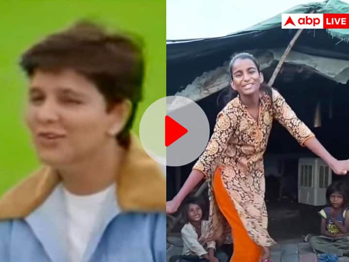 girl dances on Dandiya Queen Falguni Pathak Popular song winning internet viral video on social media ये है असली टैलेंट..! Falguni Pathak के गाने पर लड़की ने किया क्यूट डांस, Video वायरल