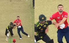 Matthew Wade | Mark Wood: ఫీల్డర్ ను తోసేసే ప్రయత్నం చేసిన మ్యాథ్యూ వేడ్ | ABP Desam