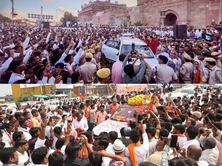 Jaipur News Vasundhara Raje and Satish Poonia telling themselves better for chief minister in Rajasthan ann Rajasthan Politics: सीएम की रेस में खुद को बेहतर बता रहे राजे-पूनिया, इशारों-इशारों में एक दूसरे के लिए कही ये बात
