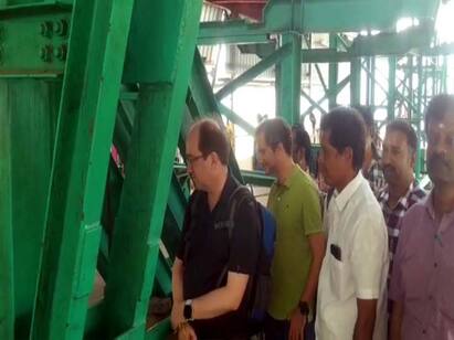 Palani - Kodaikanal new ropecar project to carry 8000 passengers per hour TNN பழனி - கொடைக்கானல்  இடையே  ரோப்கார் திட்டம் - வெளிநாட்டினர் ஆய்வு