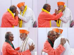 Karsandas Bapu Images: पीएम मोदी ने महंत करसंदास बापू से की मुलाकात, अपनी भविष्यवाणी के लिए हैं मशहूर, देखें तस्वीरें