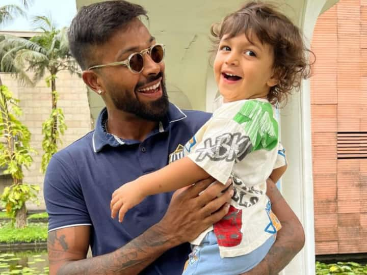 Hardik Pandya Birthday Hardik Turns 29 Shares Viral Emotional Post For His Son On Instagram Hardik Pandya Turns 29: All-Rounder Shares Emotional Post For His Son