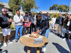 In Pics : ऑस्ट्रेलियात साजरा झाला हार्दिकचा वाढदिवस, बीसीसीआयनं पोस्ट केले फोटो