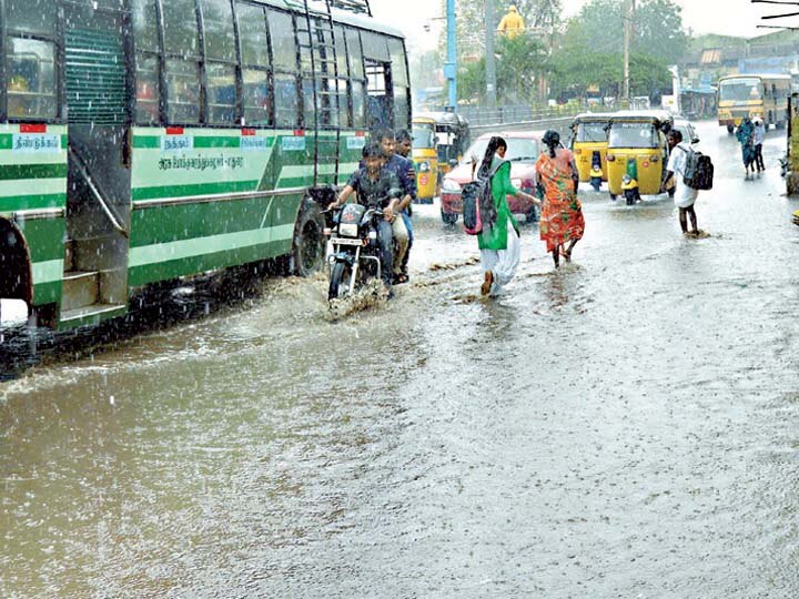 திண்டுக்கல்லில் கொட்டி தீர்த்த கனமழை....ஒரே நாளில் 79.8 மி.மீ., மழை பதிவு