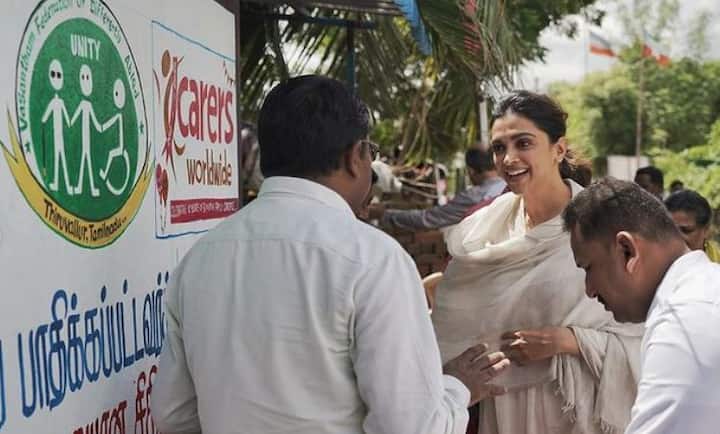 इन तस्वीरों में दीपिका पादुकोण लोगों को मेंटल हेल्थ के बारे में जागरूक करती नजर आ रही हैं