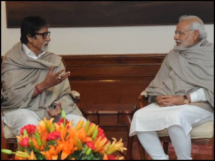 PM Narendra Modi Wishes Amitabh Bachchan on his 80th birthday PM Narendra Modi  ने Amitabh Bachchan को दी जन्मदिन की शुभकामनाएं, कहा- 'आप एक लंबा और स्वस्थ जीवन जिएं..'