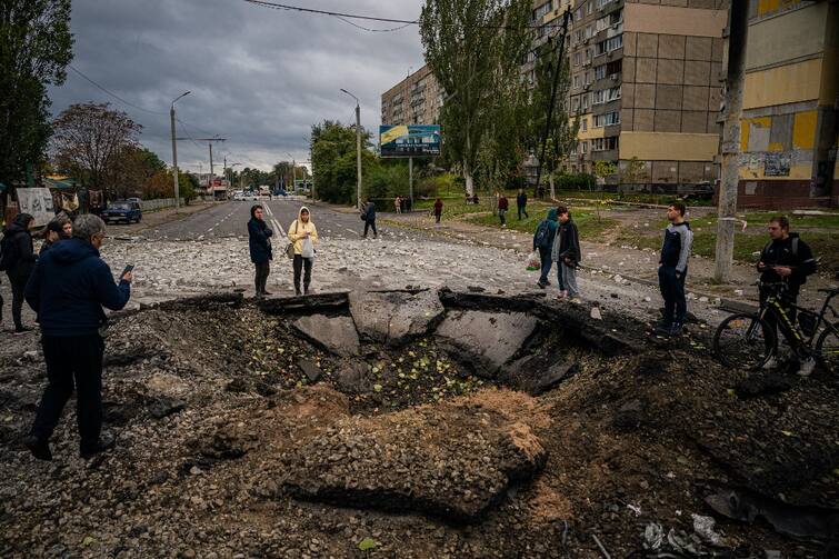 Ukraine russia war terrorist state UN assembly Putin crimea bridge explosion kyiv mosow blast Ukraine Labels Russia ‘Terrorist State’ After Missile Strikes Kill 14 | Top Points