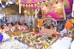 parkash purab: ਸ੍ਰੀ ਗੁਰੂ ਰਾਮਦਾਸ ਜੀ ਦਾ ਪ੍ਰਕਾਸ਼ ਪੁਰਬ ਸ਼ਰਧਾ ਨਾਲ ਮਨਾਇਆ, ਸੁੰਦਰ ਜਲੌ ਬਣੇ ਖਿੱਚ ਦਾ ਕੇਂਦਰ