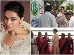 World Mental Health Day पर Deepika Padukone ने मेंटल हेल्थ मरीजों से की मुलाकात, वर्कर्स के साथ जमीन पर बैठकर पी चाय, देखें तस्वीरें