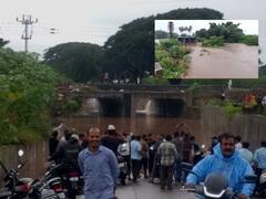 Heavy rain across Kolhapur : कोल्हापूर जिल्ह्यात परतीच्या पावसाचा कहर; पेठवडगावमध्ये वीज कोसळल्याने फटाका गोडावून उद्ध्वस्त