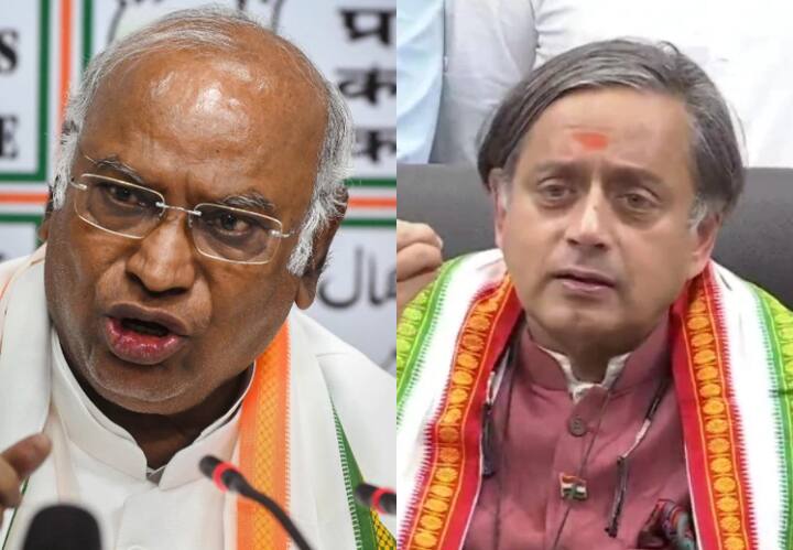 When asked about Shashi Tharoor plan Mallikarjun Kharge says do not compare me with  him Congress President Election: शशि थरूर के प्‍लान के सवाल पर मल्लिकार्जुन खड़गे बोले- उनसे मेरी तुलना मत कीजिए