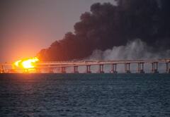 क्रीमिया पुल धमाका: पांच रूसी, यूक्रेन और आर्मेनिया के तीन समेत आठ संदिग्ध गिरफ्तार, 12 अन्‍य की पहचान