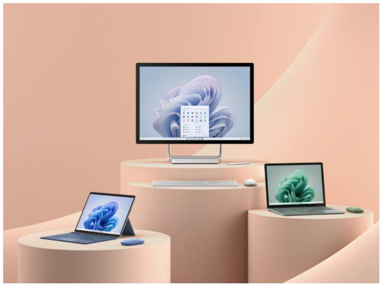 Microsoft Surface Pro 9 और Surface Laptop 5 लॉन्च, जानें स्पेसिफिकेशन से लेकर कीमत तक सब कुछ Microsoft Surface Pro 9 and Surface Laptop 5 launch know feature and price Microsoft Surface Pro 9 और Surface Laptop 5 लॉन्च, जानें स्पेसिफिकेशन से लेकर कीमत तक सब कुछ
