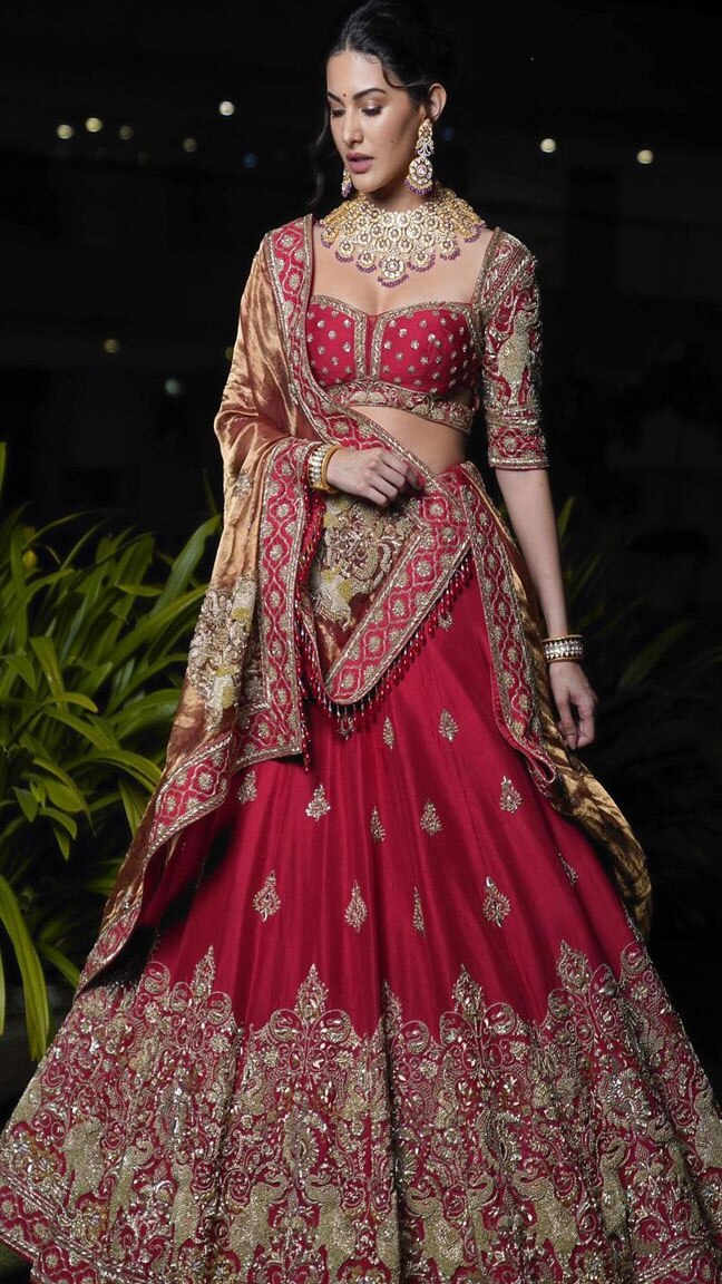 Buy Imperial Red Lehenga Choli online-Karagiri – Karagiri Global