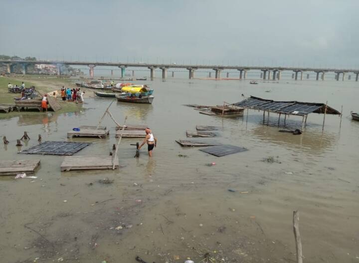 up news the water level of Ganga and Yamuna increased, flood threat over Prayagraj ann Prayagraj News: अक्टूबर के महीने में पहली बार उफान पर हैं गंगा और यमुना, प्रयागराज पर फिर मंडराया बाढ़ में डूबने का खतरा