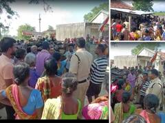 హత్య చేసిన వ్యక్తి ఇంటి ముందే మృతుల అంత్యక్రియలకు యత్నం- మంచిర్యాల జిల్లాలో ఉద్రిక్తత