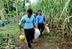 ગીર સોમનાથઃ પિતાએ 14 વર્ષની દીકરીની બલી ચડાવી હોવાની બાતમી અંગે પોલીસને ખેતરમાંથી આ વસ્તુઓ મળી