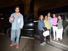 In Pics: फैमिली को ड्रॉप करने के लिए एयरपोर्ट पहुंचे Karan Kundrra, तस्वीरों में दिखा एक्टर का Funky लुक