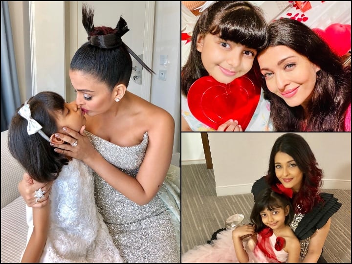 Aishwarya Rai-Aaradhya Bachchan Photos: बॉलीवुड एक्ट्रेस ऐश्वर्या राय बच्चन अपनी बेटी आराध्या बच्चन के बेहद करीब हैं और ये तस्वीरें इसका सबूत हैं.