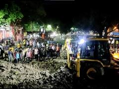 कौशांबी: हल्की बारिश में भ्रष्टाचार की भेंट चढ़ी नगरपालिका की दीवार, मलबे में दबकर 76 भेड़ों की मौत