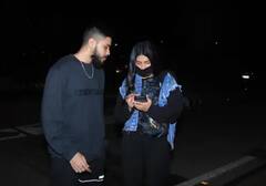 ਏਅਰਪੋਰਟ 'ਤੇ ਬੁਆਏਫ੍ਰੈਂਡ ਨਾਲ ਸਪਾਟ ਹੋਈ ਸ਼ਰੂਤੀ ਹਾਸਨ, ਕਦੇ ਅੱਖਾਂ 'ਚ ਦੇਖਦੀ ਤੇ ਕਦੇ ਇਕ ਦੂਜੇ ਨੂੰ ਦੇਖ ਕੇ ਮੁਸਕਰਾਉਂਦੀ