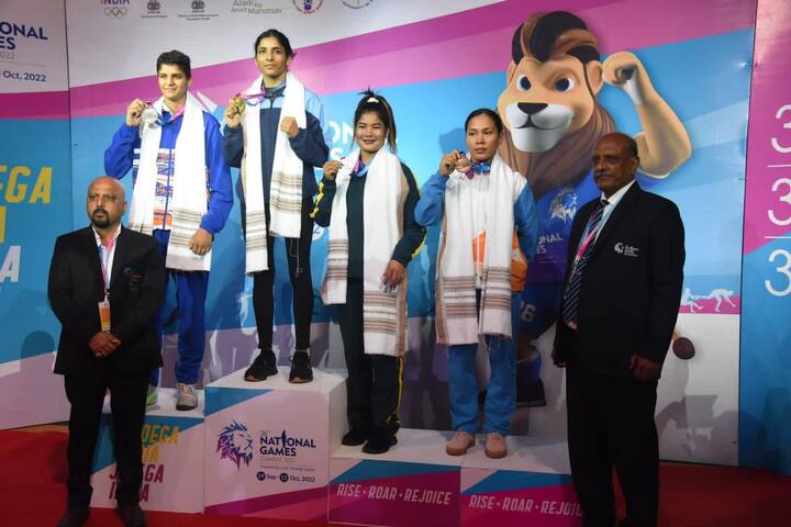 Punjab won one gold, two silver and three bronze medals on the last day of the 36th National Games, Meet Hare congratulated 36ਵੀਆਂ ਕੌਮੀ ਖੇਡਾਂ ਦੇ ਆਖਰੀ ਦਿਨ ਪੰਜਾਬ ਨੇ ਇਕ ਸੋਨੇ, ਦੋ ਚਾਂਦੀ ਤੇ ਤਿੰਨ ਕਾਂਸੀ ਦੇ ਤਮਗੇ ਜਿੱਤੇ, ਮੀਤ ਹੇਅਰ ਨੇ ਦਿੱਤੀ ਵਧਾਈ