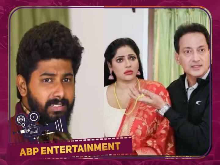 baakiyalakshmi Pandiyan stores magasangamam serial today episode Kannan gets shocked when he sees Radhika with Gopinath Baakiyalakshmi Serial: ஹனிமூன் போன இடத்தில் கோபியை பாடாய்படுத்தும் பாண்டியன் ஸ்டோர்ஸ் குடும்பத்தினர்...!