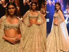 Pics: રેમ્પ પર Kriti Sanonનો જલવો, લૈકમે ફેશન વીકમાં બની શૉ સ્ટૉપર, તસવીરો વાયરલ.....