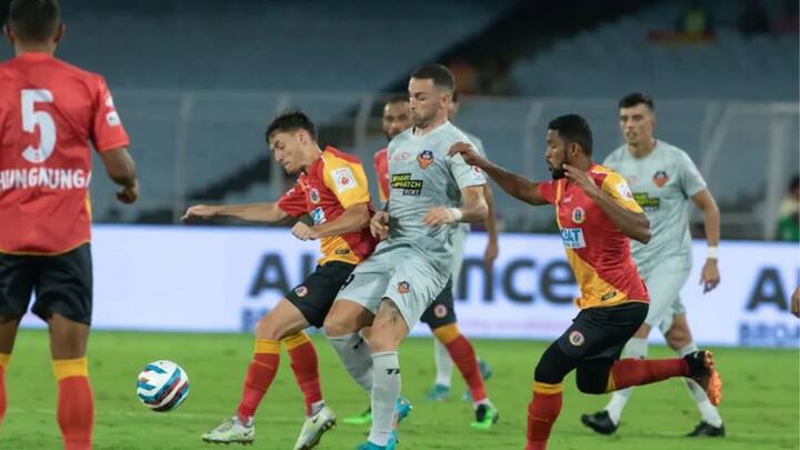 East Bengal vs FC Goa: দ্বিতীয়ার্ধের দুরন্ত লড়াই কাজে দিল না। মরসুমের দ্বিতীয় ম্যাচেও পরাজিত হল ইস্টবেঙ্গল। এফসি গোয়ার বিরুদ্ধে লাল হলুদ পরাজিত হয়।