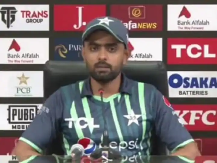 Babar's savage reply to question about criticism T20 WC 2022: ‘मैं नहीं जानता आप किसकी बात कर रहे हैं’, कप्तानी के आलोचना पर बाबर ने दिया तीखा जवाब