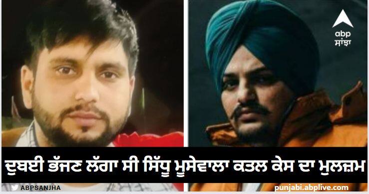 Sidhu Moosewala, the accused in the murder case, had started fleeing to Dubai, the immigration pressed at the airport. Sidhu Moosewala murder case: ਦੁਬਈ ਭੱਜਣ ਲੱਗਾ ਸੀ ਸਿੱਧੂ ਮੂਸੇਵਾਲਾ ਕਤਲ ਕੇਸ ਦਾ ਮੁਲਜ਼ਮ, ਇਮੀਗ੍ਰੇਸ਼ਨ ਨੇ ਏਅਰਪੋਰਟ 'ਤੇ ਦਬੋਚਿਆ