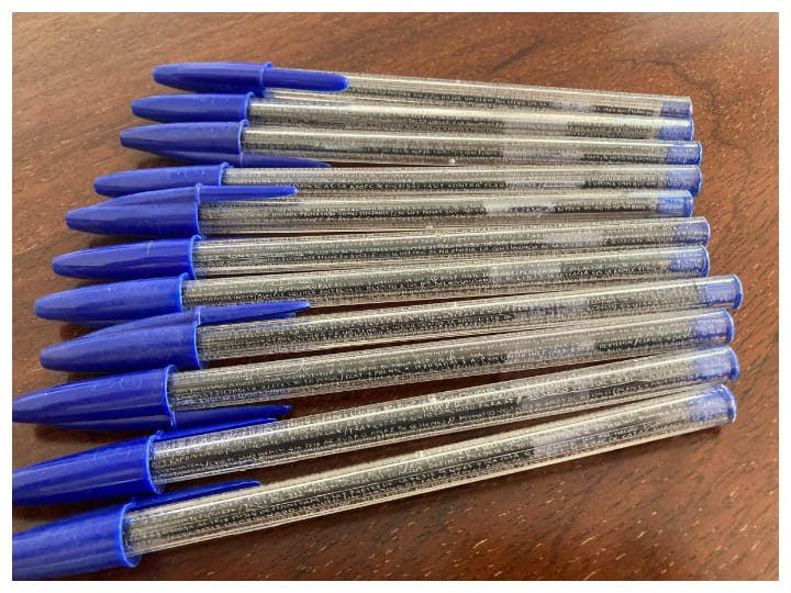 Spanish Student Engraves Answers On Pens To Pass Criminal Law Exam. Netizens Call It 'Art' Spanish Student Engraves Answers On Pens In Ambitious Bid To Pass Criminal Law Exam Spanish Student Engraves Answers On Pens To Pass Criminal Law Exam. Netizens Call It 'Art'