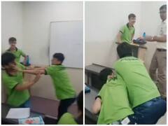 कोटा में क्लास के अंदर आपस में भिड़े दो छात्र, जानें क्या है माजरा