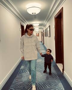 करवा चौथ नहीं मना रहीं करीना, शूटिंग में हैं बिज़ी! बेटे के साथ शेयर कीं स्टाइलिश फोटोज