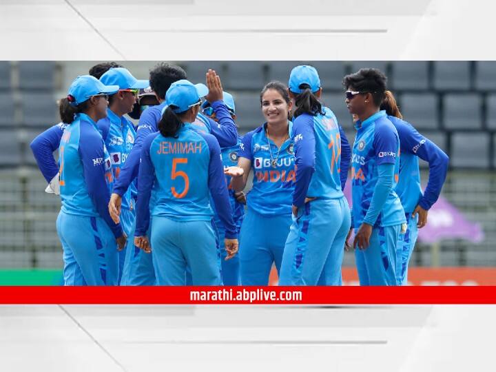 India Women vs Thailand Women, Semi Final 1: India Women Won match by 74 Runs against Thailand IND W vs TH W, Womens Asia Cup 2022: दीप्ती शर्माचा 'वन वूमन शो', मलेशिया महिलांच्या डोळ्यात आणलं पाणी; भारताचा 74 धावांनी विजय