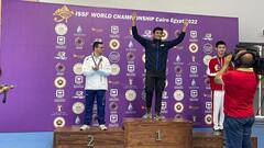 Photo : विश्व अजिंक्यपद स्पर्धेत रुद्राक्ष पाटीलचा सुवर्णपदकाचा वेध