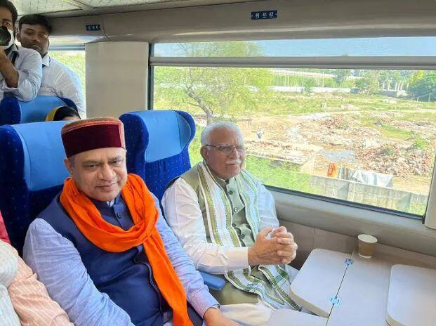 Railway Minister made big announcements in the inauguration of the fourth Vande Bharat train ਵੰਦੇ ਭਾਰਤ ਦੀ ਤਕਨੀਕ 'ਚ ਹੋ ਰਹੇ ਹਨ ਵੱਡੇ ਬਦਲਾਅ! ਚੌਥੀ ਵੰਦੇ Vande Bharat ਦੇ ਉਦਘਾਟਨ ਮੌਕੇ ਰੇਲ ਮੰਤਰੀ ਨੇ ਕੀਤੇ ਵੱਡੇ ਐਲਾਨ