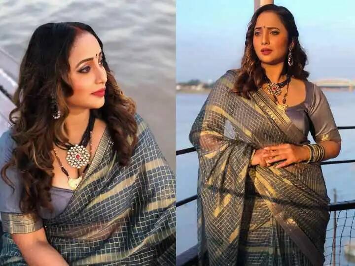 તાજેતરમાં જ રાની ચેટર્જીએ દરિયા મસ્તી કરતી તસવીરોમાં જોવા મળી છે. રાની સાડી પહેરીને એકથી શાનદાર પૉઝ આપી રહી છે. તેને શ્રૃંગારની સાથે ગ્રે સાડી પહેરેલી છે.