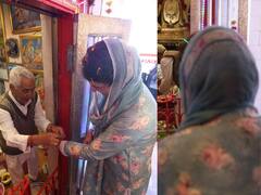 Photos: हिमाचल में तेज हुआ कांग्रेस का चुनावी प्रचार, प्रियंका गांधी ने सोलन में किए कुलदेवी मां शूलिनी के दर्शन, देखें तस्वीरें