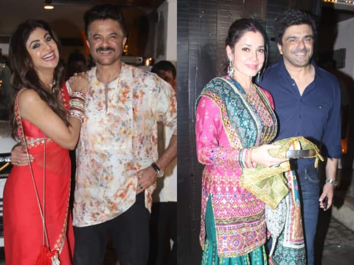 बीते दिन देशभर में करवा चौथ की धूम देखने मिली. आम हो या खास हर किसी ने व्रत रखकर अपने पति के लंबी उम्र की कामना की. इस खास मौके पर अनिल कपूर की पत्नी सुनीता कपूर ने अपने घर पर करवा चौथ की पूजा रखी थी, जिसमें तमाम बॉलीवुड वाइफ्स सज धज कर इस पूजा में शामिल हुईं. अब सोशल मीडिया पर सभी की तस्वीरें वायरल हो रही हैं.