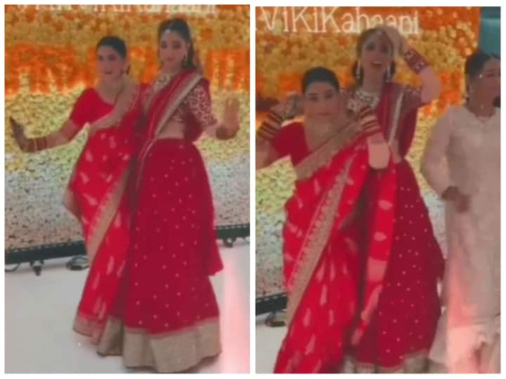 Ankita Lokhande And Shraddha Arya Danced On Sawan Mein Lag Gayi Aag Video Went Viral Karwa Chauth 2022: अंकिता लोखंडे और श्रद्धा आर्या की दिखी जबरदस्त जुगलबंदी, ठुमके से डांस फ्लोर पर लगाई आग