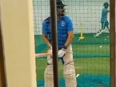CSK Legend MS Dhoni Kicks Off Preparations For IPL 2023 - WATCH