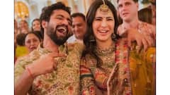 বিয়ের পর প্রথম করবা চৌথ, চোখ ফেরানো যাচ্ছে না ক্যাটরিনার দিক থেকে